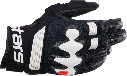 Alpinestars Halo Gloves - Black/White, Large (Part Number 3504822-12-L)
