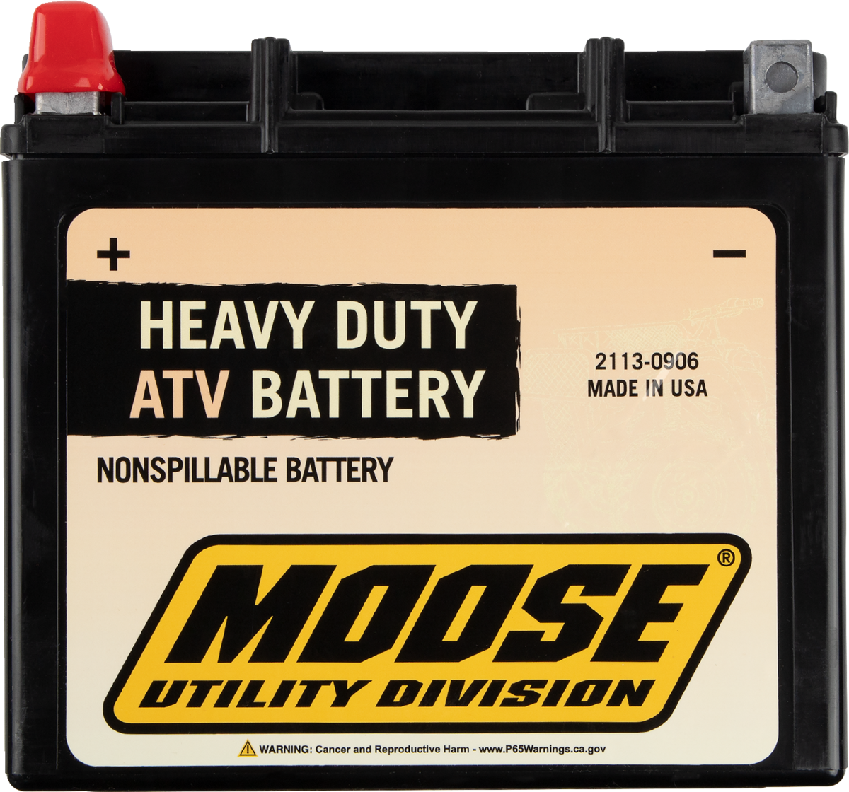 Moose Offroad AGM Battery GYZ20H-A MOOM720GHA for ATV and Recreation Vehicles