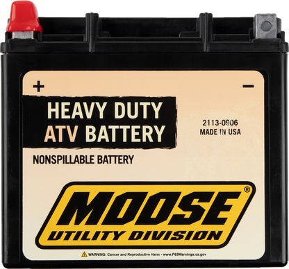 Moose Offroad AGM Battery GYZ20H-A MOOM720GHA for ATV and Recreation Vehicles