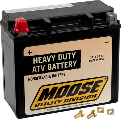 Moose Offroad AGM Battery GYZ20H-A MOOM720GHA for ATV and Recreation Vehicles