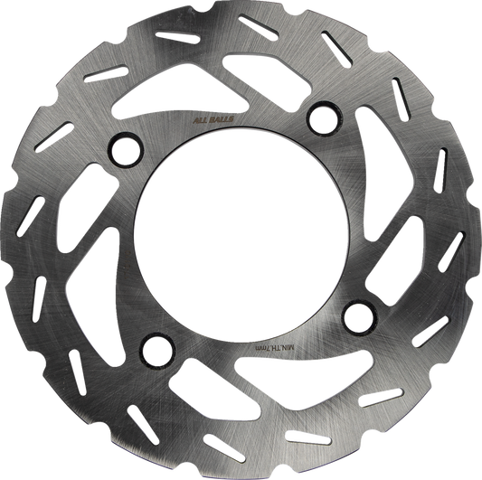 ALL BALLS Polaris Brake Rotor 18-0110 for Enhanced Cooling and Corrosion Resistance