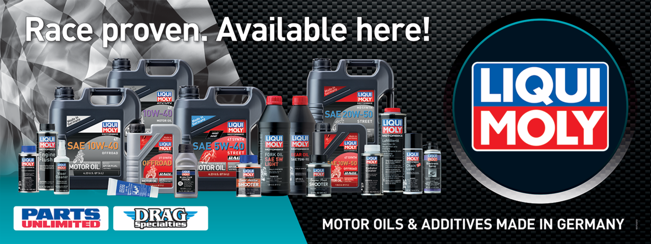 LIQUI MOLY Vinyl Banner - 48 x 18 inches with Metal Grommets (Part Number: LM-BANNER)