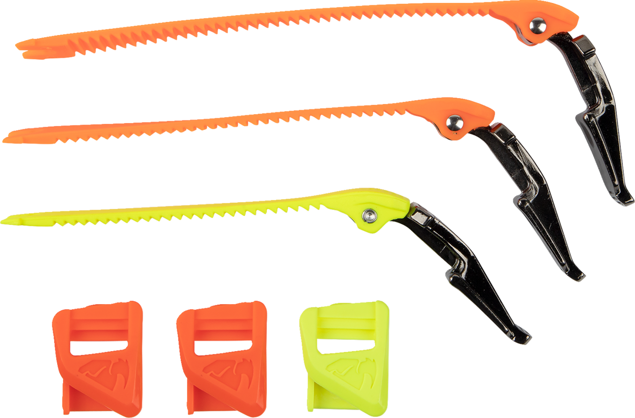 THOR Radial Strap Kit - Right - Orange/Yellow (Part Number 3430-1052)