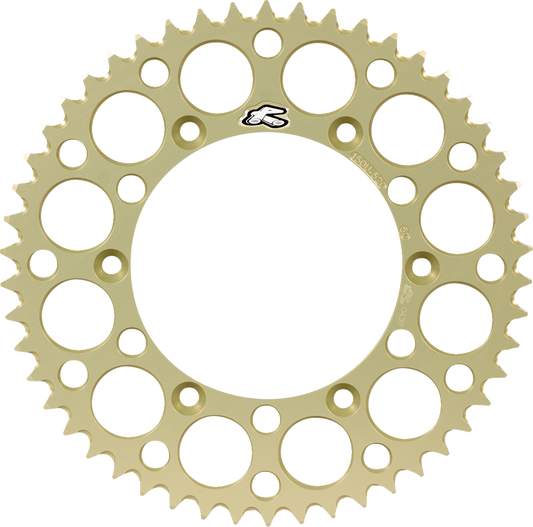 Renthal 150U-520-51GBHA Limited Edition Aluminum Rear Sprocket for Yamaha - 51 Tooth