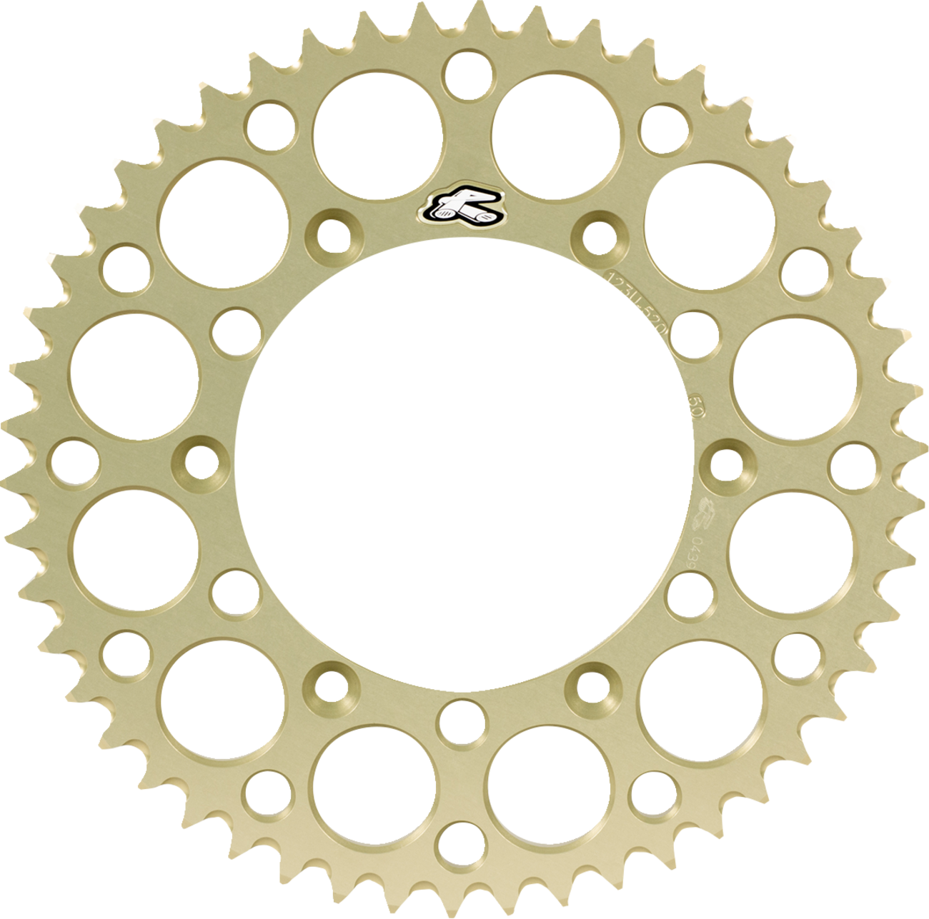 Renthal 123U-520-49GPHA Limited Edition Aluminum Rear Sprocket for Suzuki – 49 Tooth, Ultralight Performance