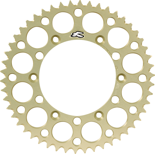 Renthal 123U-520-49GPHA Limited Edition Aluminum Rear Sprocket for Suzuki – 49 Tooth, Ultralight Performance