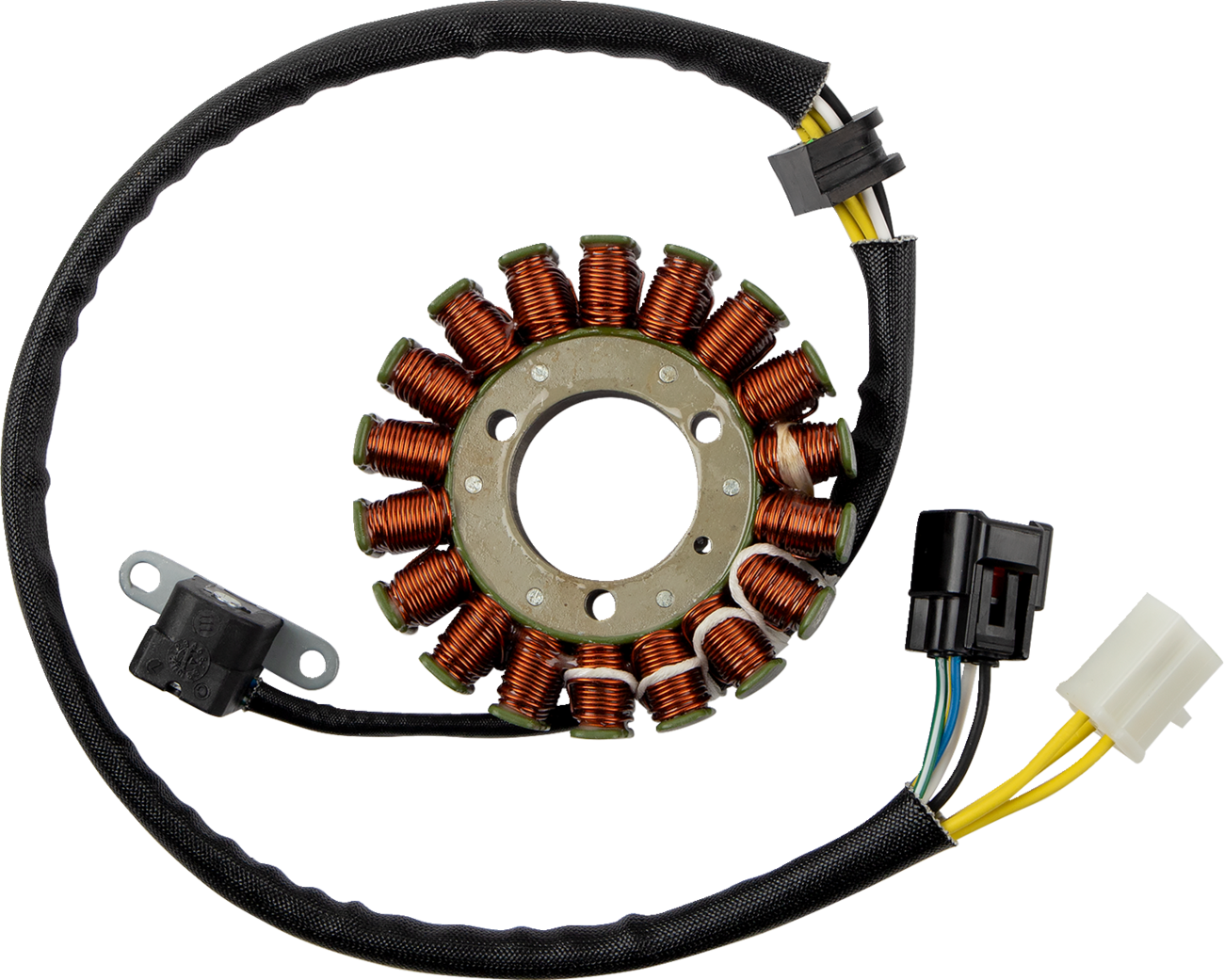 MOOSE OFFROAD Suzuki M-21-823 Stator Replacement with OEM-Style Plug and Complete Assembly