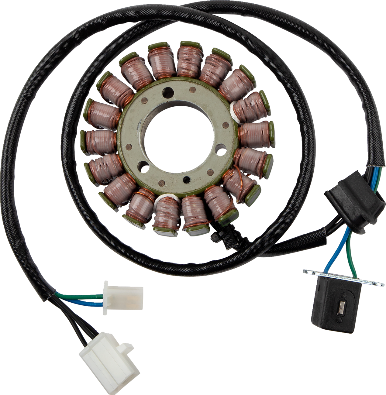 MOOSE OFFROAD Suzuki M-21-822 Stator Replacement - OEM-Style Direct Plug-In