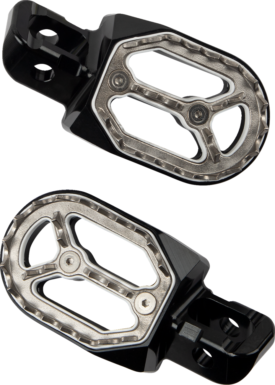 MOOSE OFFROAD Qualifier Foot Pegs - Standard for Beta Enduro RR (Part P-1754B5B)