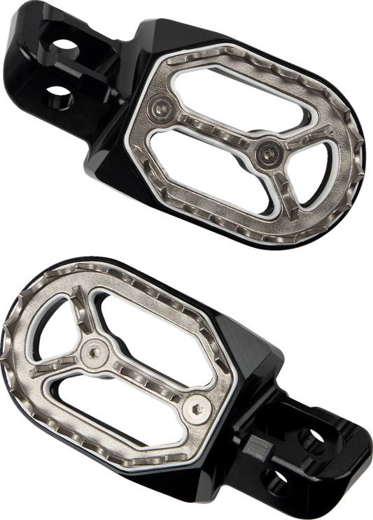 MOOSE OFFROAD Qualifier Foot Pegs - Standard for Beta Enduro RR (Part P-1754B5B)