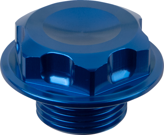MOOSE OFFROAD C23-5241L Blue Steering Stem Nut for Enhanced Bike Performance