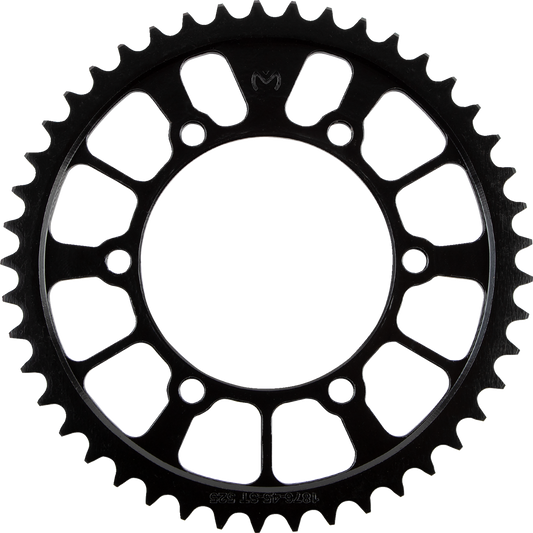 MOOSE OFFROAD Yamaha 45-Tooth Steel Rear Sprocket - Part Number 1210-1876-45-ST