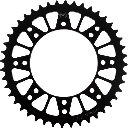 MOOSE Offroad Steel Rear Sprocket for Kawasaki - 44 Tooth, Part #1210-487-44-ST