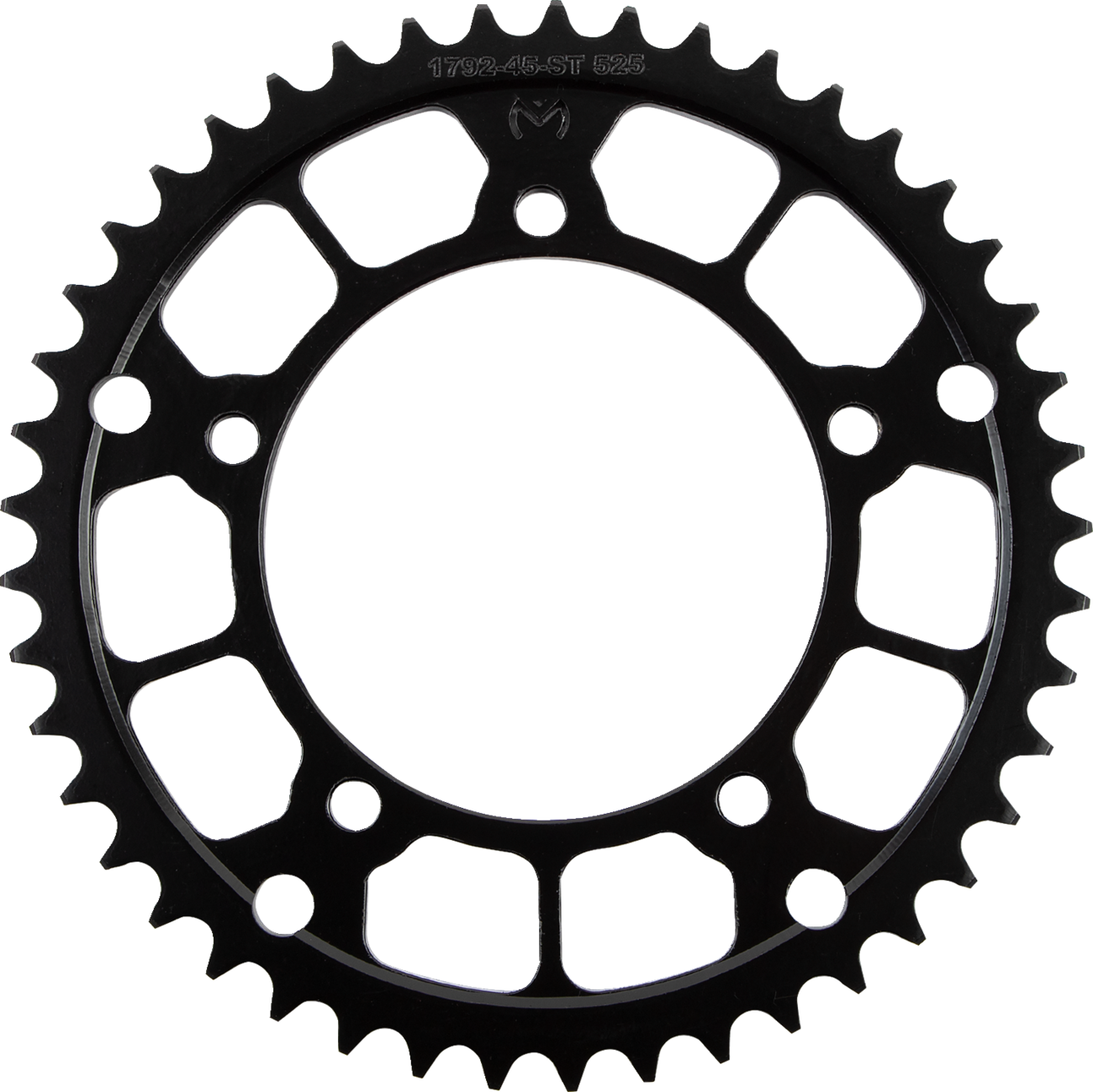 Moose Offroad Steel Rear Sprocket 45 Tooth 1210-1792-45-ST for Off-Road Vehicles