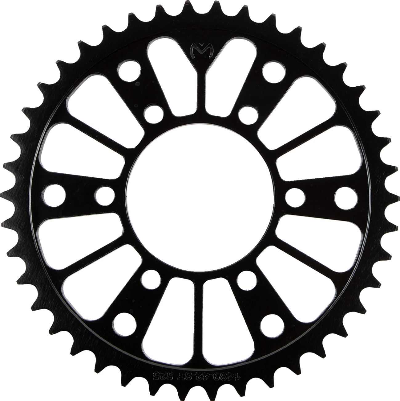 MOOSE OFFROAD Steel Rear Sprocket for Kawasaki - 42 Tooth, Part Number 1210-1489-42-ST