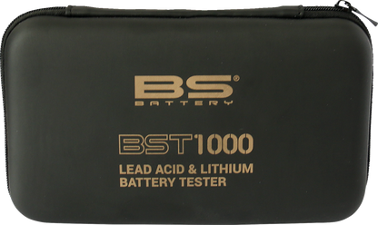 BS BATTERY BST 1000 12V Battery Tester - Comprehensive Vehicle and Motorcycle Battery Diagnostics