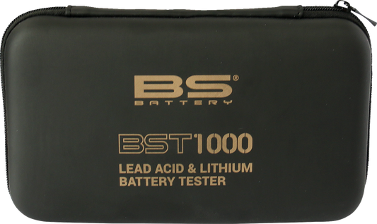 BS BATTERY BST 1000 12V Battery Tester - Comprehensive Vehicle and Motorcycle Battery Diagnostics
