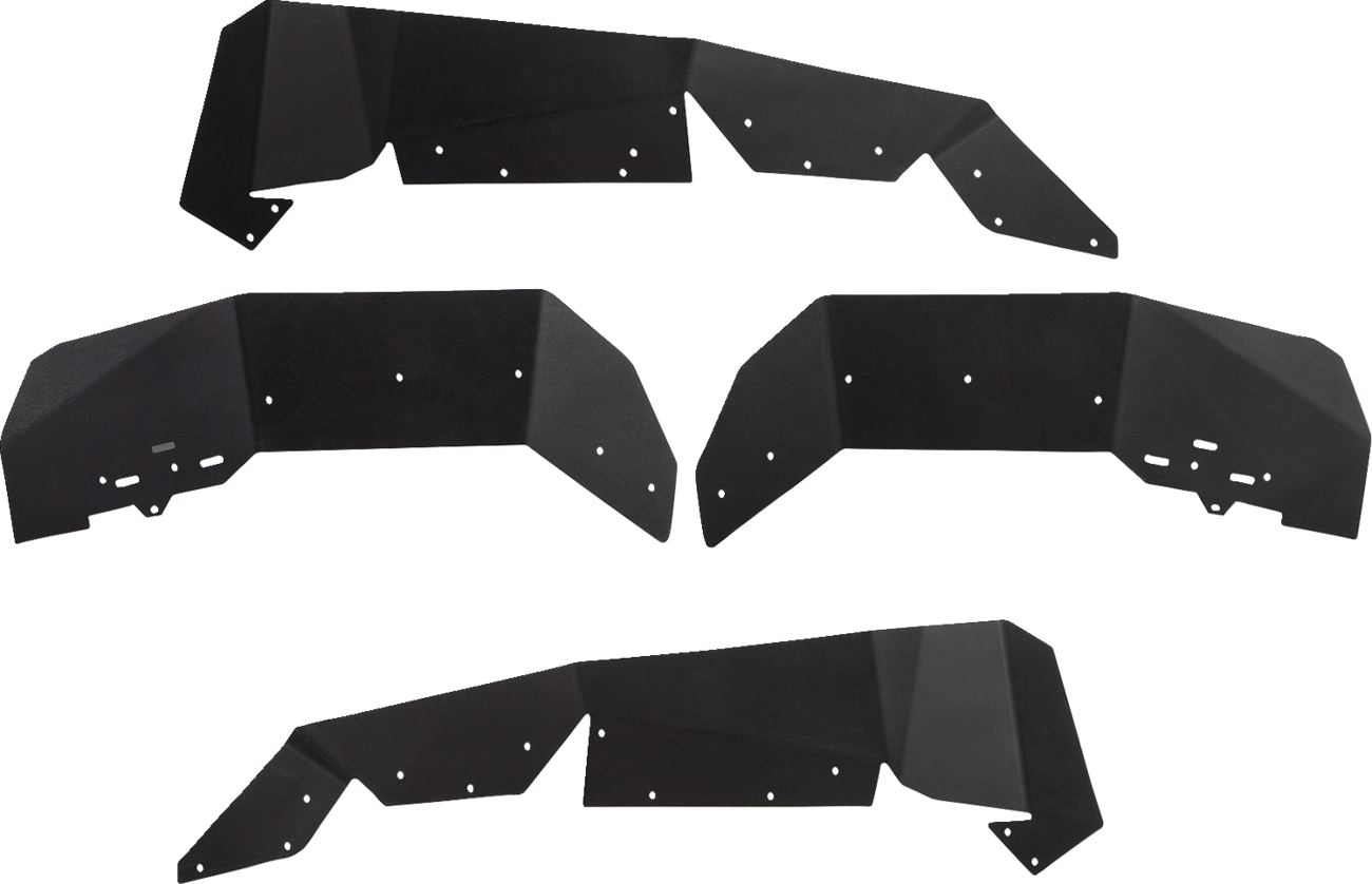 Moose Offroad Polaris RZR S Fender Flares - Part No. 44-4900