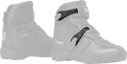 THOR Blitz XRS Boots Straps Kit - Black (Part Number 3430-1035)