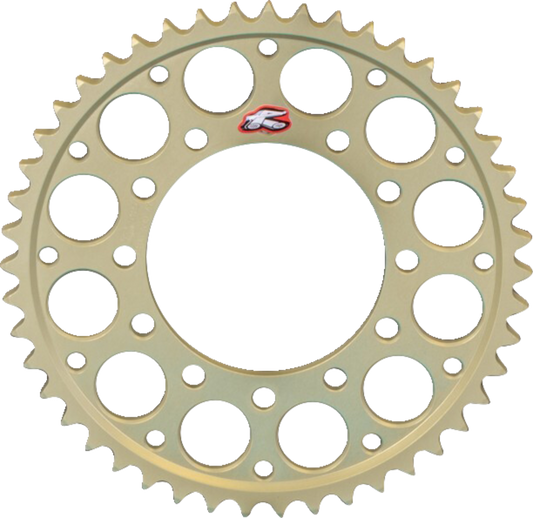 Renthal 404U-520-42P-HA Aluminum Rear Sprocket for Honda and Yamaha, 42 Tooth
