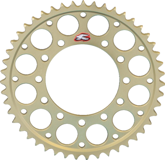 Renthal Aluminum Rear Sprocket for Triumph, 47 Tooth - Part #456U-525-47P-HA