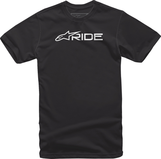 Alpinestars Ride 3.0 T-Shirt - Black/White, Large - Part Number 1232722001020L