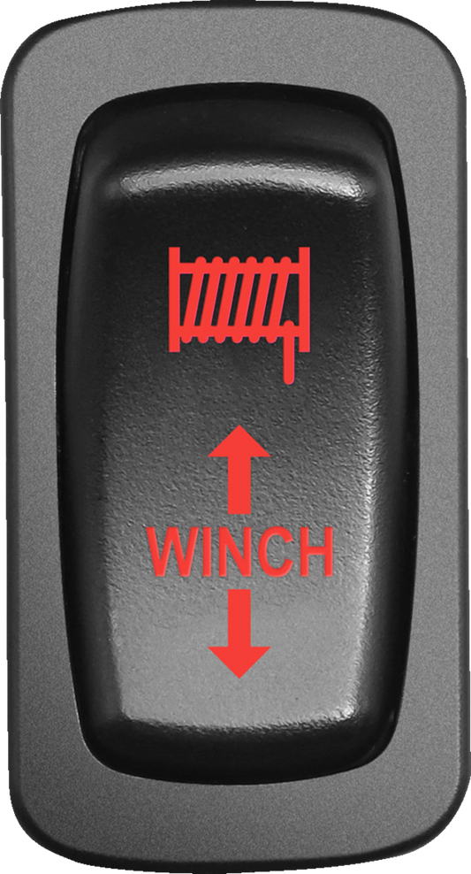 Moose Offroad WIN-CAR-R Winch Switch with LED Back Light
