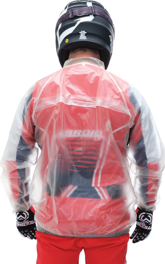 MOOSE OFFROAD Clear Rain Jacket XL (Part Number 2854-0374)