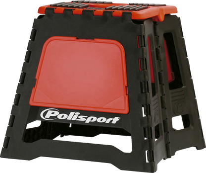 POLISPORT MX Folding Bike Stand Black/Red - Part No. 8981500004