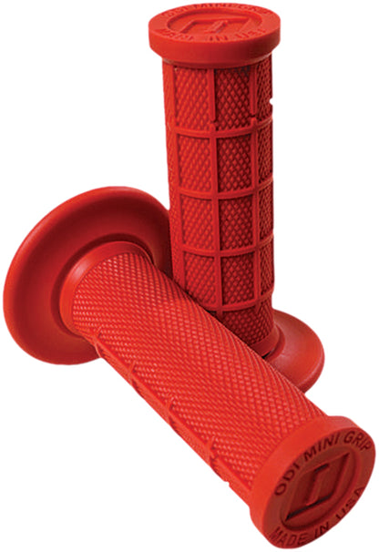 ODI Mini MX Half Waffle Grips Red (Part H01MMR) for 50cc Mini Bikes