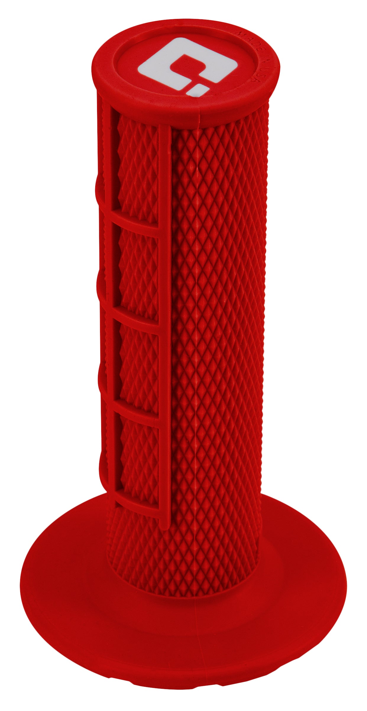 ODI Mini MX Half Waffle Grips Red (Part H01MMR) for 50cc Mini Bikes