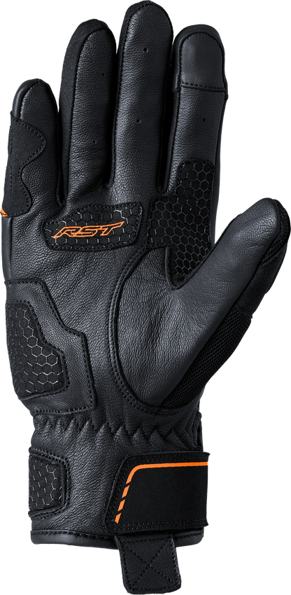 RST S1 Mesh CE Glove Black and Neon Orange Small