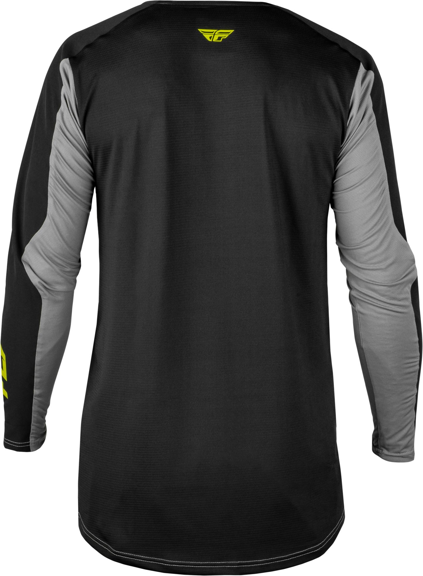 Fly Racing Patrol Elite Jersey Grey/Black/Hi Vis Medium - Lightweight Breathable Motorcycle Jersey