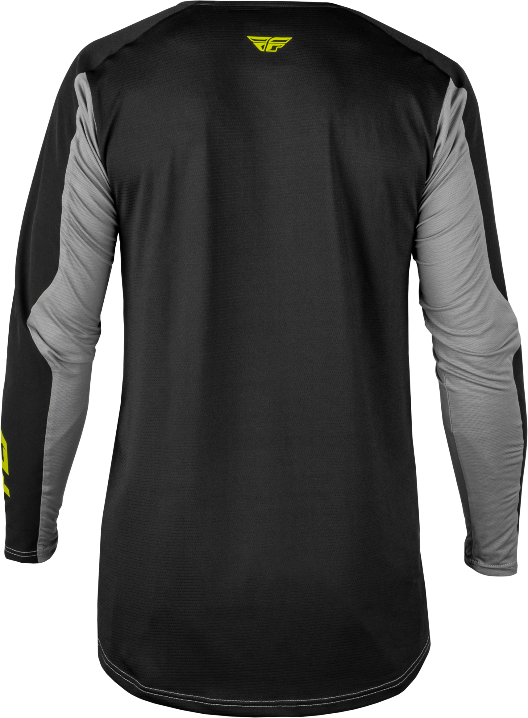 Fly Racing Patrol Elite Jersey Grey/Black/Hi Vis Medium - Lightweight Breathable Motorcycle Jersey