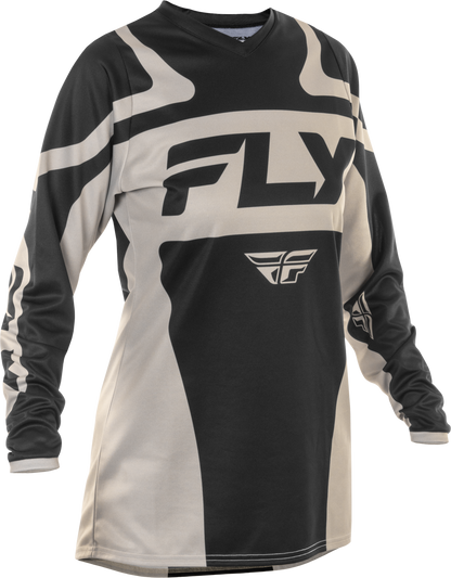 WOMEN'S F-16 JERSEY BLACK/WHITE LG