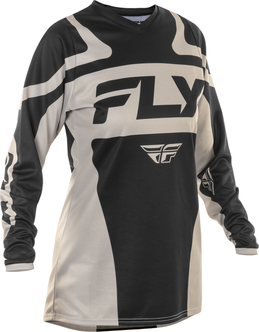 WOMEN'S F-16 JERSEY BLACK/WHITE SM