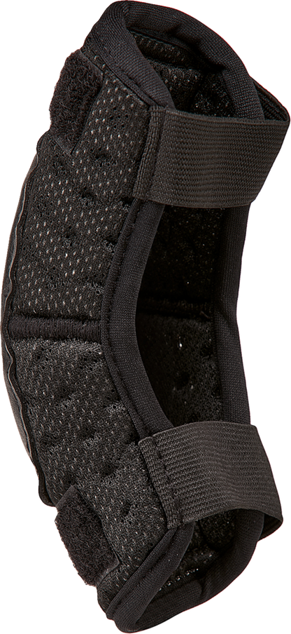 Alpinestars Youth Bionic Action Kickstart Elbow Guards - Size 7/9, Black and Red - Part 6540824-13-7/9