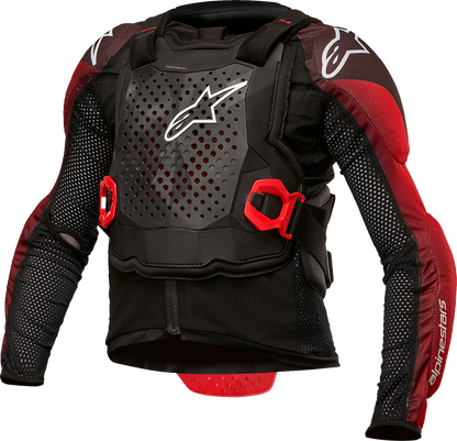 Alpinestars Youth Bionic Tech Jacket - Black/White/Red, Size Large/X-Large - Part 6546624-123-LXL