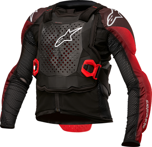Alpinestars Youth Bionic Tech Jacket - Black/White/Red, Size Large/X-Large - Part 6546624-123-LXL