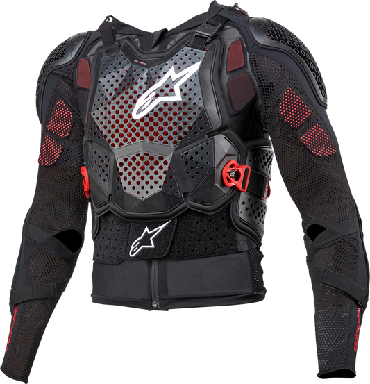 Alpinestars Bionic Tech v3 Jacket - Black/White/Red Medium (Part #6506524-123-M)