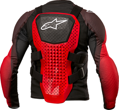 Alpinestars Youth Bionic Tech Jacket - Black/White/Red, Size Large/X-Large - Part 6546624-123-LXL