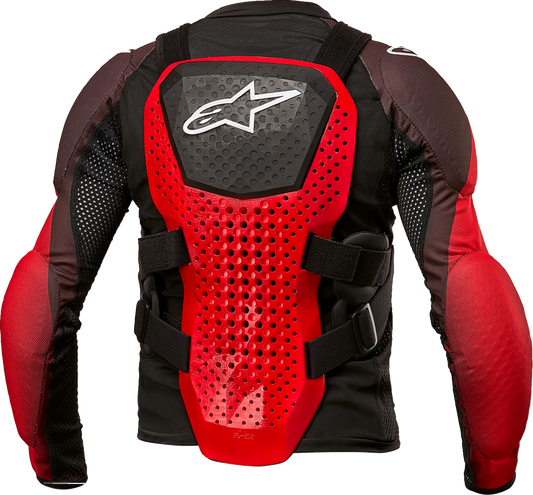Alpinestars Youth Bionic Tech Jacket - Black/White/Red, Size S/M - Protective Motorcycle Gear