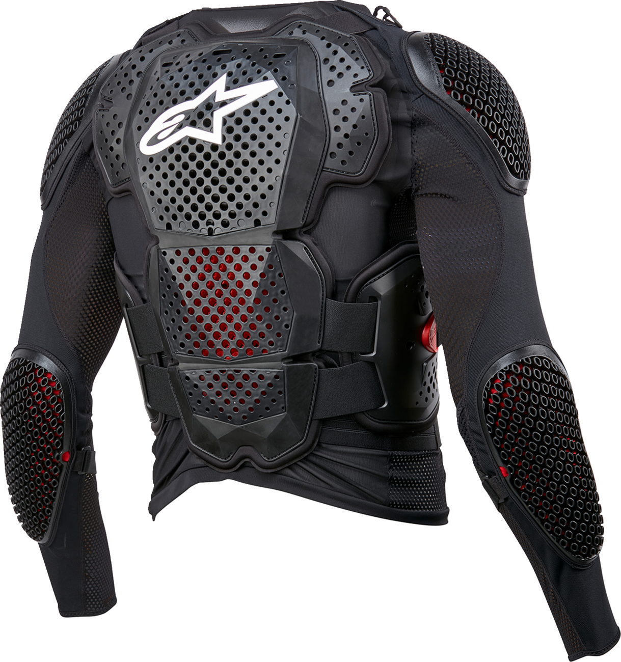 Alpinestars Bionic Tech v3 Jacket - Black/White/Red Medium (Part #6506524-123-M)