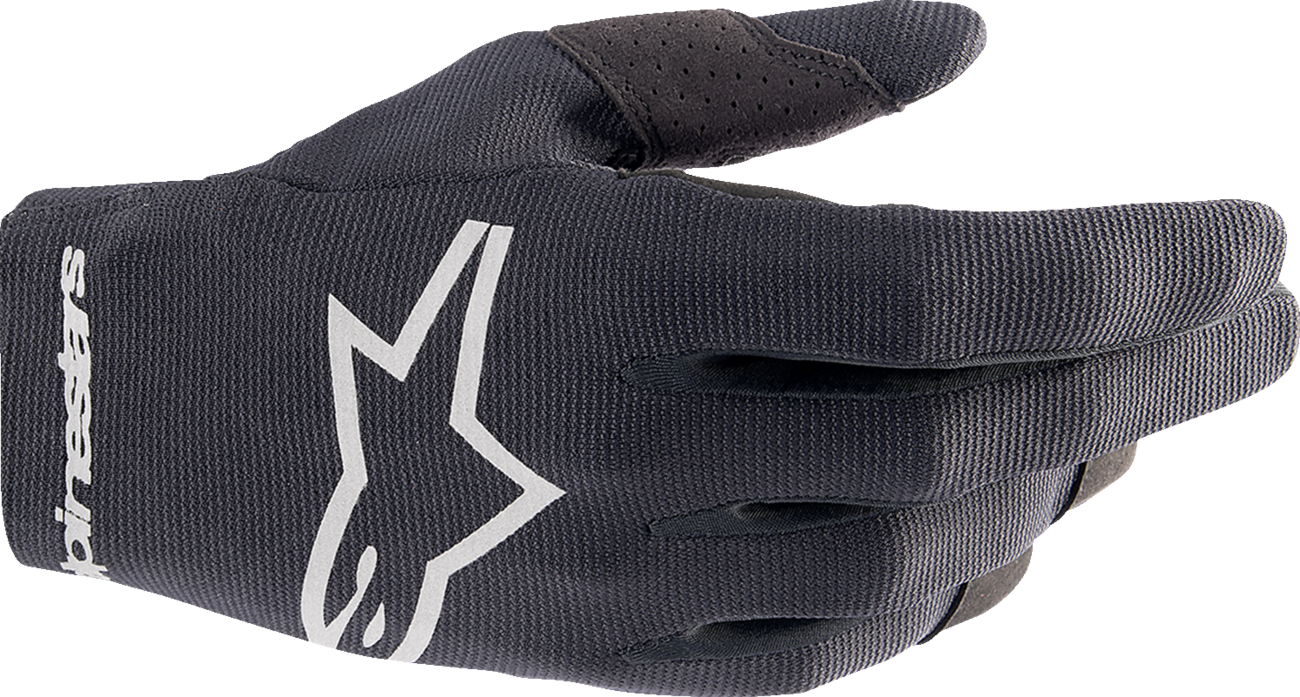 Alpinestars Radar Gloves Black XL – Durable Performance Motorcycle Gloves with Touchscreen Compatibility