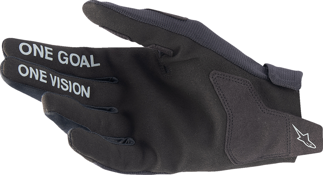 Alpinestars Radar Gloves Large 3561824-10-L - Durable Performance Motorcycle Gloves with Touchscreen Compatibility