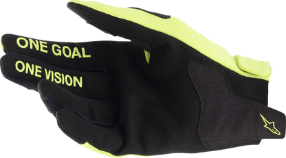 Alpinestars Radar Gloves - Fluo Yellow/Black, Small 3561824-551-S
