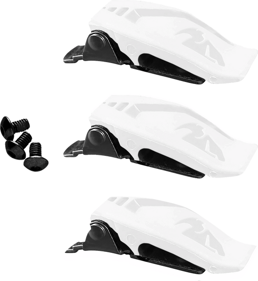 THOR Blitz XR Boots Buckle Kit - White (Part Number 3430-1032)