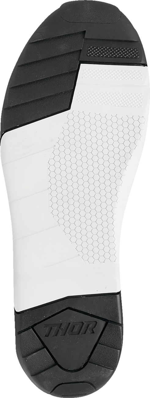 THOR Blitz XR Motorcycle Boots - Black/White US 13 (Part No. 3410-3079)