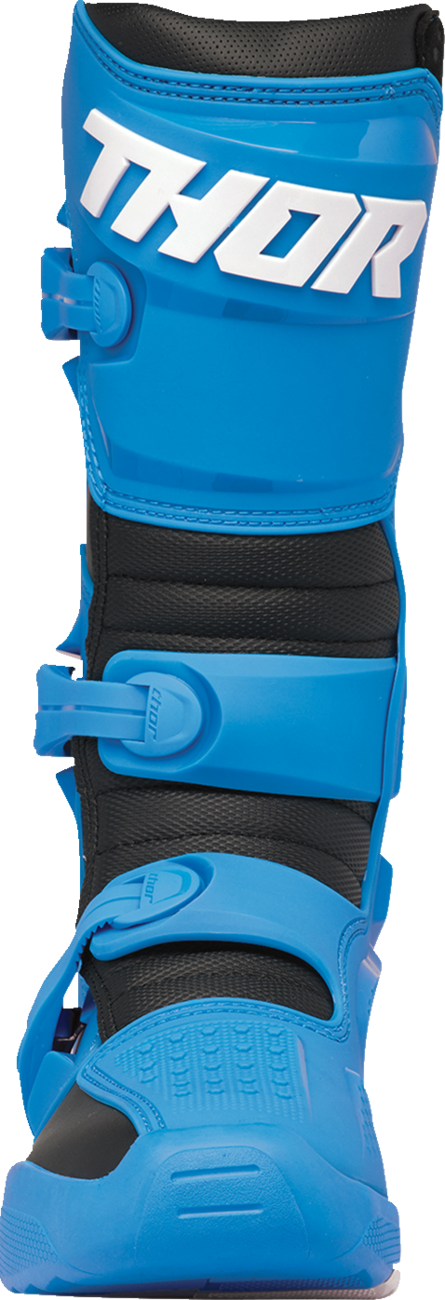 THOR Blitz XR Boots - Blue/Black US Size 12 | Durable Motorcycle Riding Gear