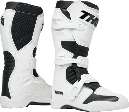 THOR Blitz XR Boots - White/Black US 14 by THOR, Part Number 3410-3107